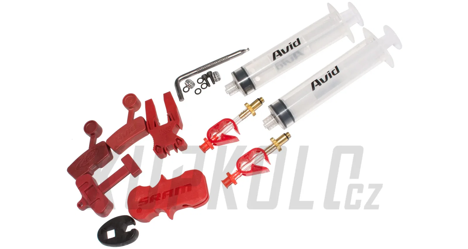 Odvzdušňovací sada pro diskové brzdy Avid (Bleed kit) - bez kapaliny ...